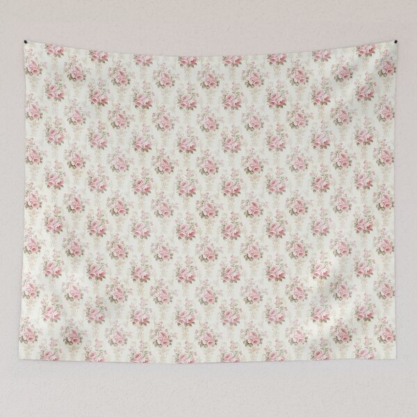 Item preview, Pink Floral Shabby Chic Coquette Pattern  designed and sold by LouieVanille.