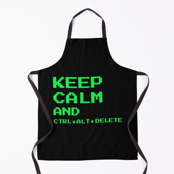 Item preview, Keep Calm and Ctrl Alt Del - Funny IT Support Tech Humor designed and sold by vividlukas.