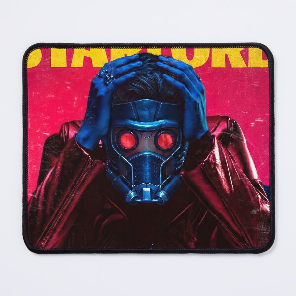 Item preview, Peter Quill - Lord of Star - Album Cover - Neon Grunge | Retro Synthwave Comic Art designed and sold by LiteTH.