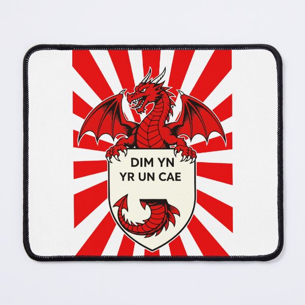 Item preview, Not In The Same League Welsh Dragon Motif designed and sold by taiche.