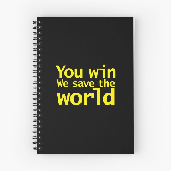 Item preview, Pluribus TV Show You Win We Save The World designed and sold by ellenhenry.