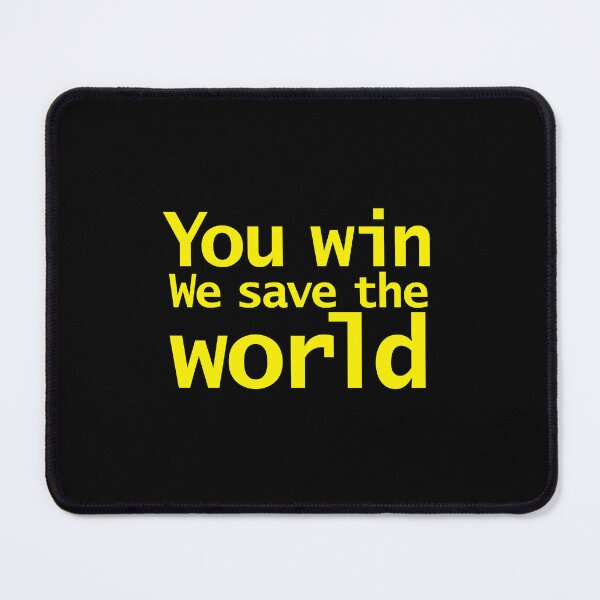 Item preview, Pluribus TV Show You Win We Save The World designed and sold by ellenhenry.
