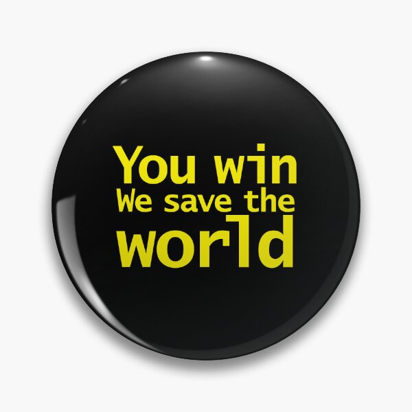 Item preview, Pluribus TV Show You Win We Save The World designed and sold by ellenhenry.