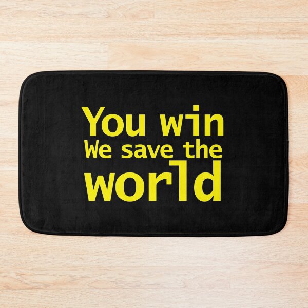 Item preview, Pluribus TV Show You Win We Save The World designed and sold by ellenhenry.