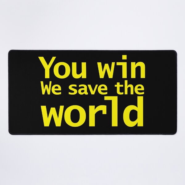 Item preview, Pluribus TV Show You Win We Save The World designed and sold by ellenhenry.