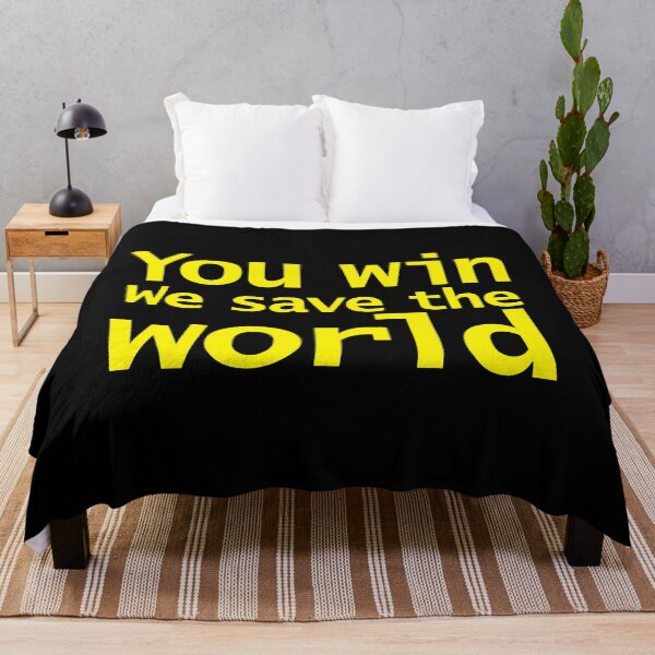 Item preview, Pluribus TV Show You Win We Save The World designed and sold by ellenhenry.