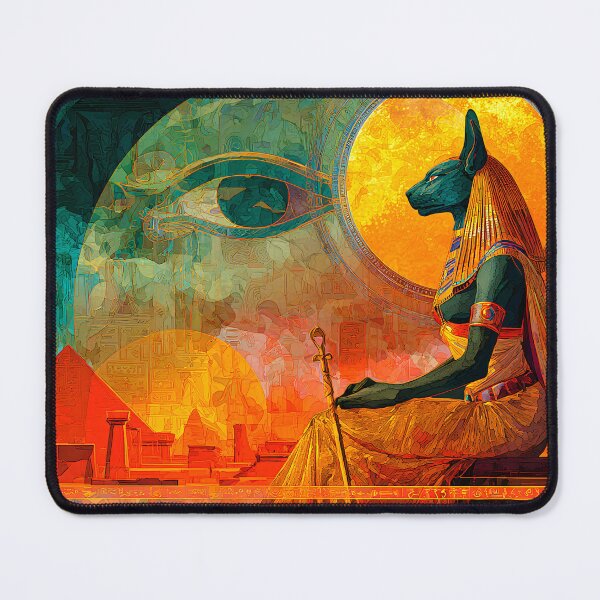 Item preview, Sekhmet, Lady of Ankhtawy | Egyptian Solar Goddess Art designed and sold by Stoneflower-Art.
