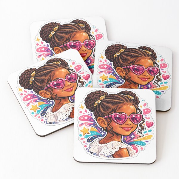 Item preview, Girl ith heart Glasses  designed and sold by ArtDecorPixell.