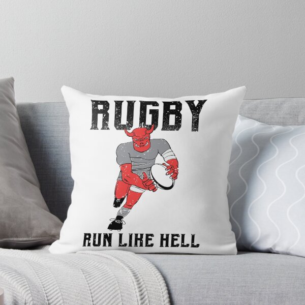 Item preview, Rugby Player Run Like Hell designed and sold by oberdoofus.