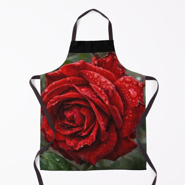 Item preview, Crimson Velvet: Dewy Red Rose designed and sold by Dreamy Armine Art.
