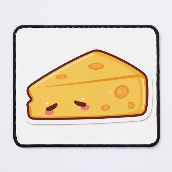 Item preview, Cute Sleeping Cheese Sticker Lazy Kawaii Snack designed and sold by ICONWALA.