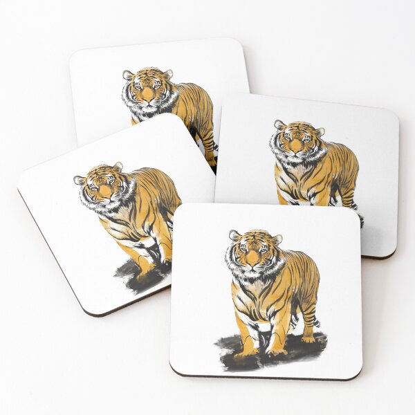 Item preview, Majestic Tiger in Shadow designed and sold by The Gilded Canvas.