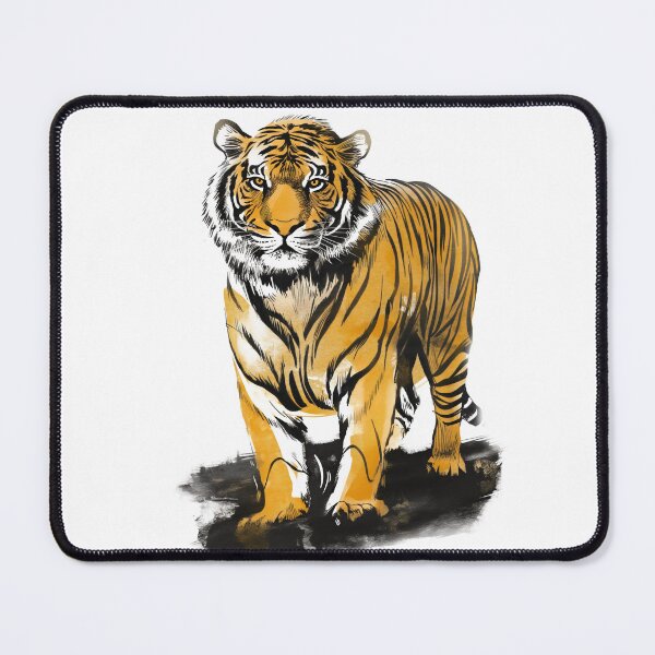 Item preview, Majestic Tiger in Shadow designed and sold by The Gilded Canvas.