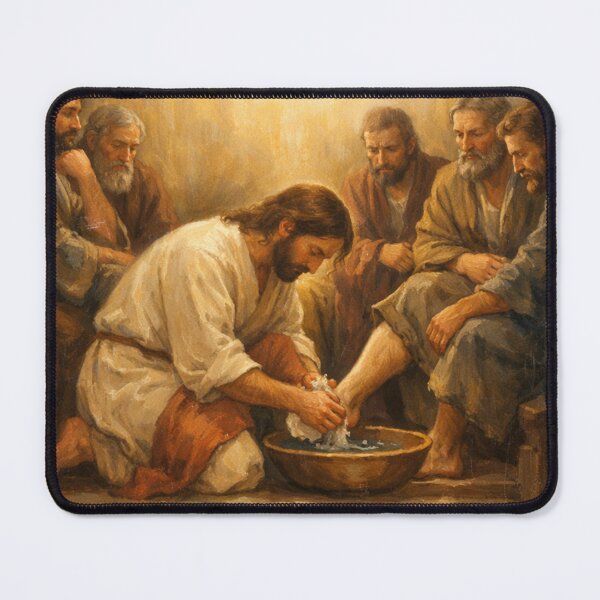 Item preview, Behold the Lamb Foot Washing designed and sold by Prayful.