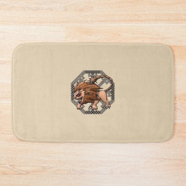 Item preview, Chibi Manticore Mythical Creature Celtic Knot Design designed and sold by VitalusDesignArtV.