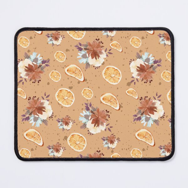 Item preview, Summer Floral Orange Pattern designed and sold by ApricityPhrases.