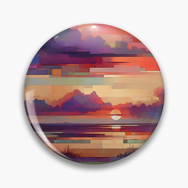 Item preview, Dawn Across the Stillwater Plains | Everglades Sunrise Wall Art designed and sold by Stoneflower-Art.
