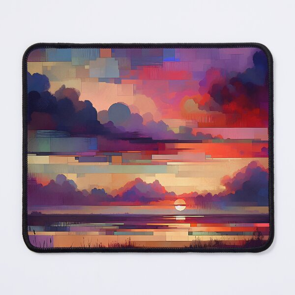 Item preview, Dawn Across the Stillwater Plains | Everglades Sunrise Wall Art designed and sold by Stoneflower-Art.