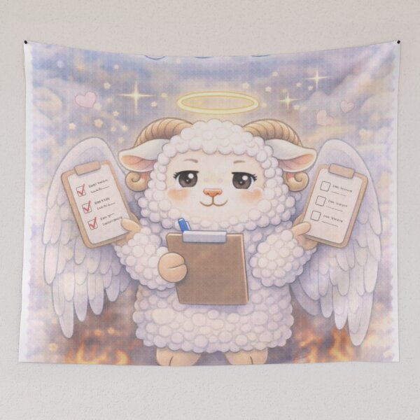 Item preview, Accountability Angel Sheep | CareSheep Parody (Sheepism) designed and sold by Thpoar.