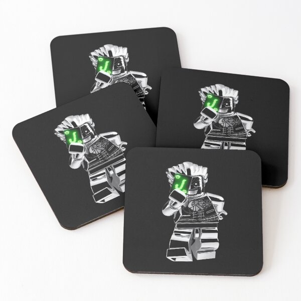 Item preview, Chrome Minifigure — High-Gloss Villain Card (Neon Green) designed and sold by CHROMA NOIR.