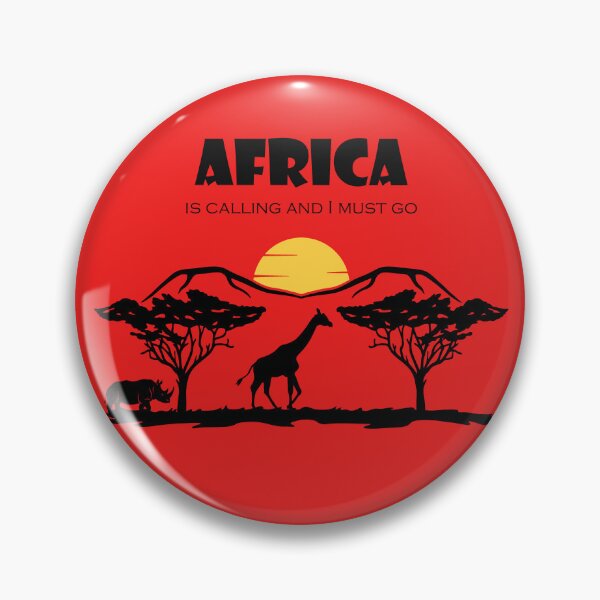 Item preview, The amazing AFRICA Is Calling And I Must Go designed and sold by hurmerinta.