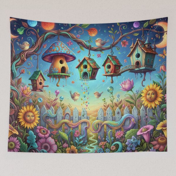 Item preview, Surreal garden full of wonders designed and sold by Sigtrix.