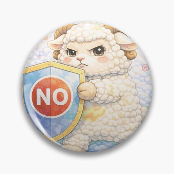 Item preview, Boundary-Baa Sheep | CareSheep Parody (Sheepism) designed and sold by Thpoar.