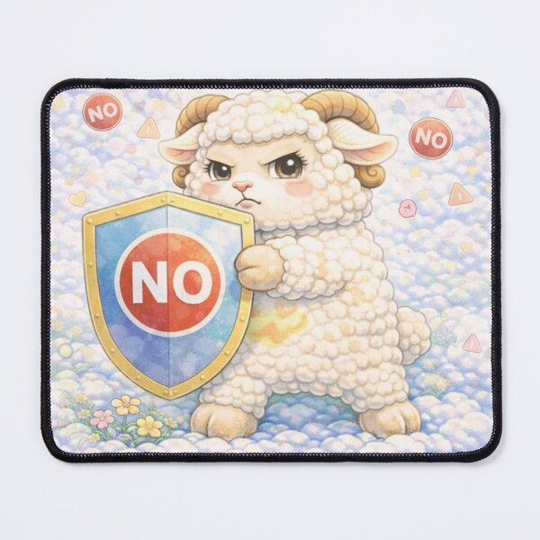 Item preview, Boundary-Baa Sheep | CareSheep Parody (Sheepism) designed and sold by Thpoar.