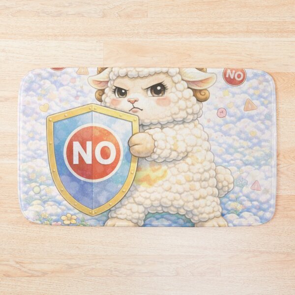Item preview, Boundary-Baa Sheep | CareSheep Parody (Sheepism) designed and sold by Thpoar.