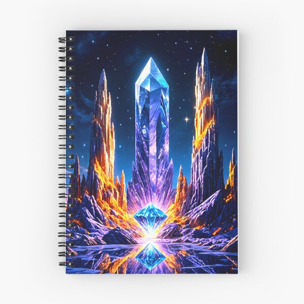 Item preview, Crystal Landscape, Ai Generated Art  designed and sold by ACC .