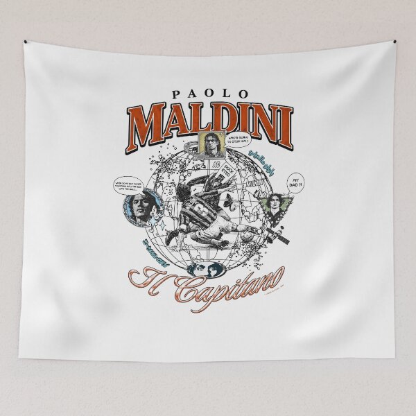 Item preview, Paolo Maldini Il Capitano Vintage  designed and sold by moyjoystudio.
