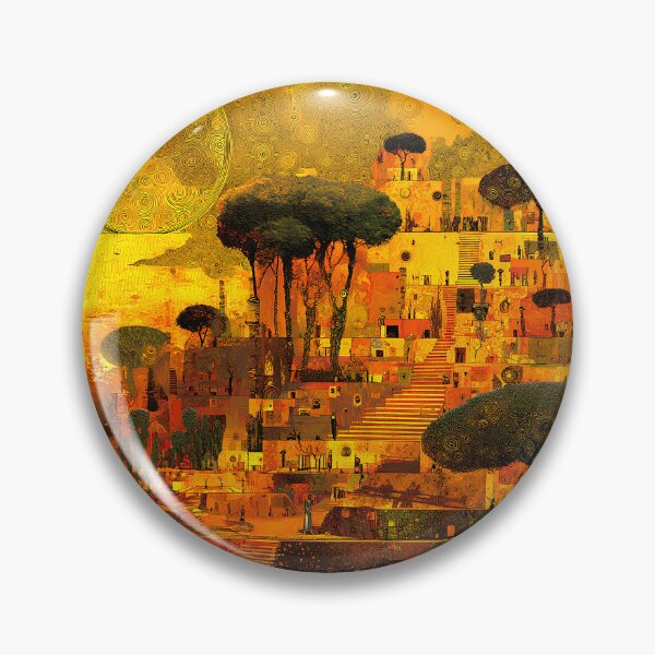 Item preview, Ishtar Terrace, Venus | Celestial Sci-Fi Home Décor designed and sold by Stoneflower-Art.
