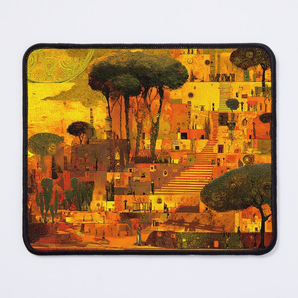 Item preview, Ishtar Terrace, Venus | Celestial Sci-Fi Home Décor designed and sold by Stoneflower-Art.