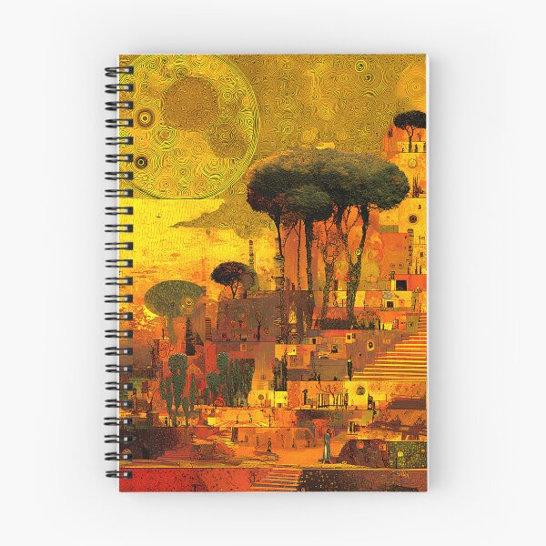 Item preview, Ishtar Terrace, Venus | Celestial Sci-Fi Home Décor designed and sold by Stoneflower-Art.