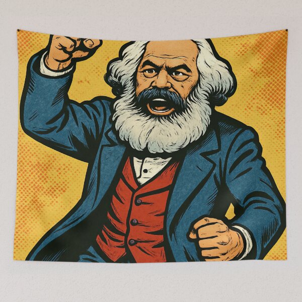 Item preview, Karl Marx | Comics - Cartoon style designed and sold by ComicsFactory.