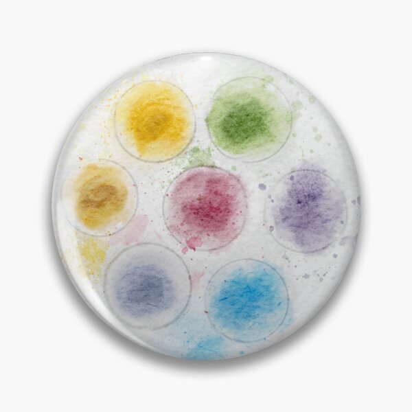 Artikelvorschau, Künstlerische Palette entworfen und verkauft von Sagi Jane Art.