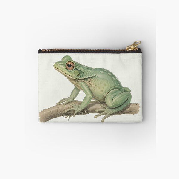 Item preview, Hyalinobatrachium fleischmanni Glass Frog Illustration – Transparent Rainforest Amphibian Art designed and sold by BloomStudio1.