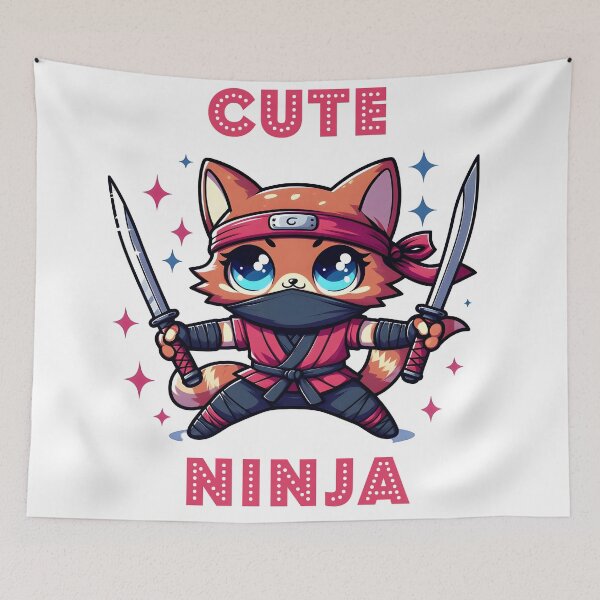 Item preview, Very cute ninja designed and sold by Demaxi.