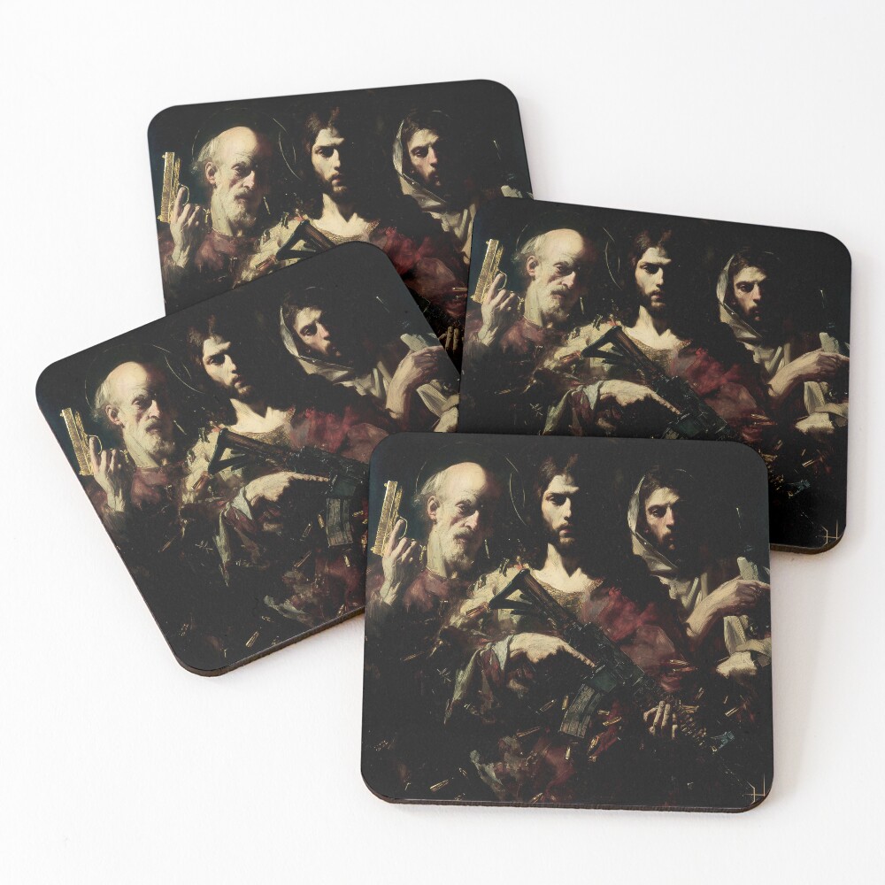 Item preview, Coasters (Set of 4) designed and sold by hellimagery.
