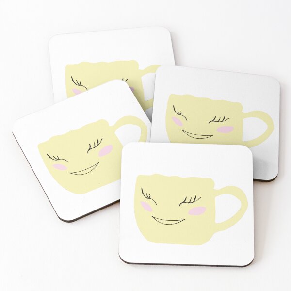 Item preview, Kawaii Cup Illustration Cute Pastel Coffee Aesthetic Design designed and sold by Najomiartstudio.