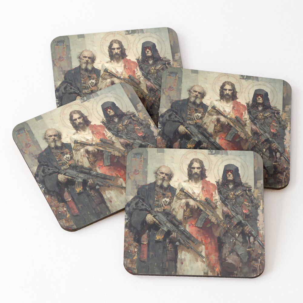 Item preview, Coasters (Set of 4) designed and sold by hellimagery.