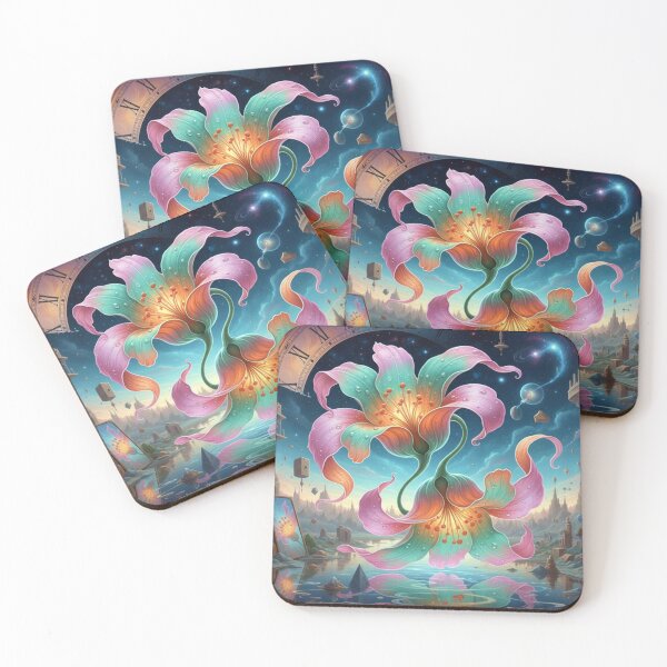 Item preview, Floating floral worlds awaken designed and sold by Sigtrix.