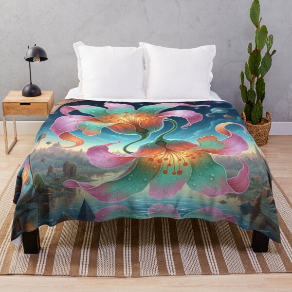 Item preview, Floating floral worlds awaken designed and sold by Sigtrix.