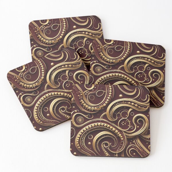 Item preview, Metallic Pattern  designed and sold by Akali Design.