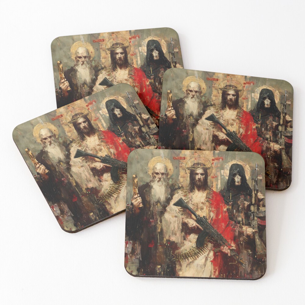 Item preview, Coasters (Set of 4) designed and sold by hellimagery.