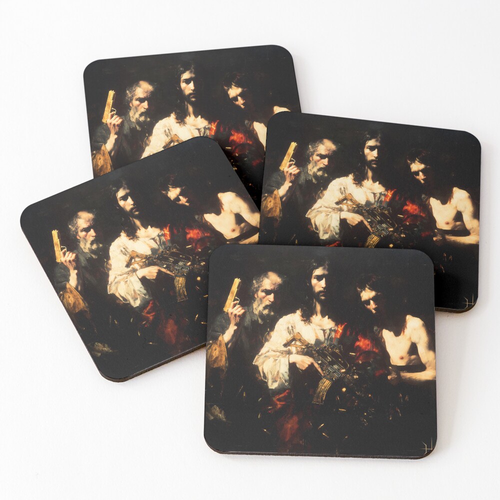 Item preview, Coasters (Set of 4) designed and sold by hellimagery.