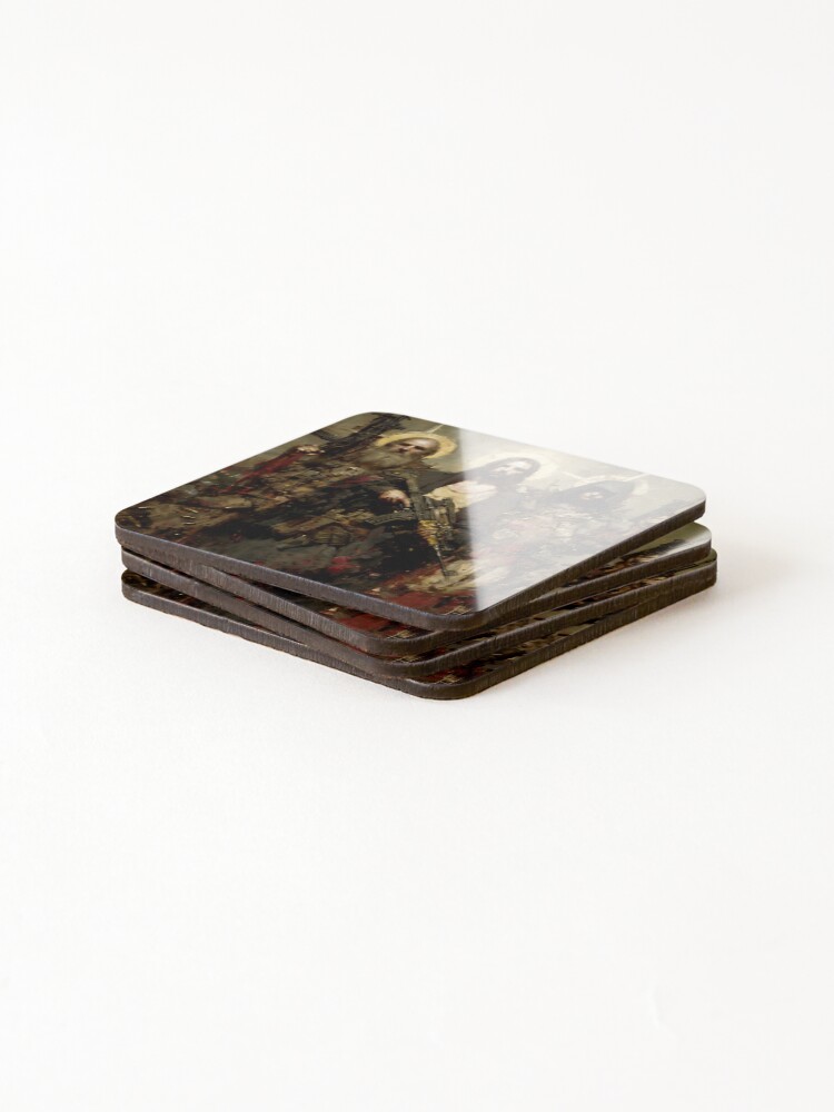 Thumbnail 4 of 5, Coasters (Set of 4), Trinity designed and sold by hellimagery.