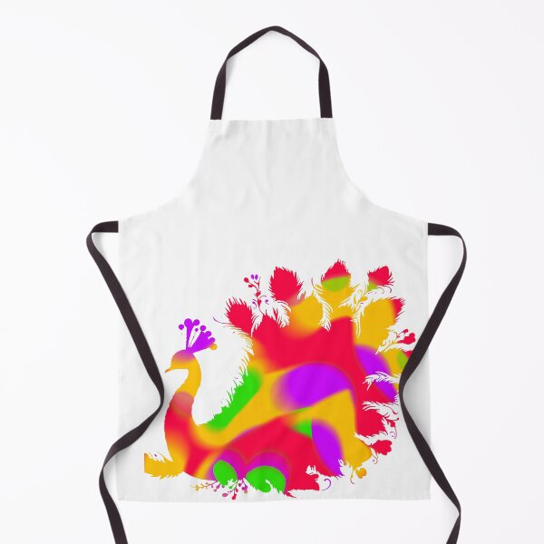 Item preview, Colorful Holi Splash Peacock Art Design designed and sold by Khatumeye.