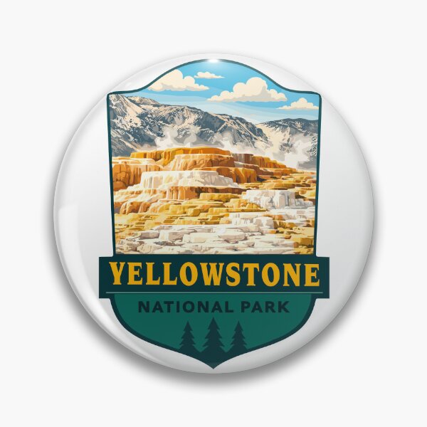 Item preview, Yellowstone National Park Retro Design, Old Faithful Wyoming US designed and sold by Gideon Emmerich.
