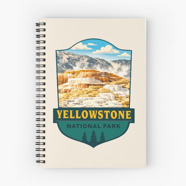 Item preview, Yellowstone National Park Retro Design, Old Faithful Wyoming US designed and sold by Gideon Emmerich.
